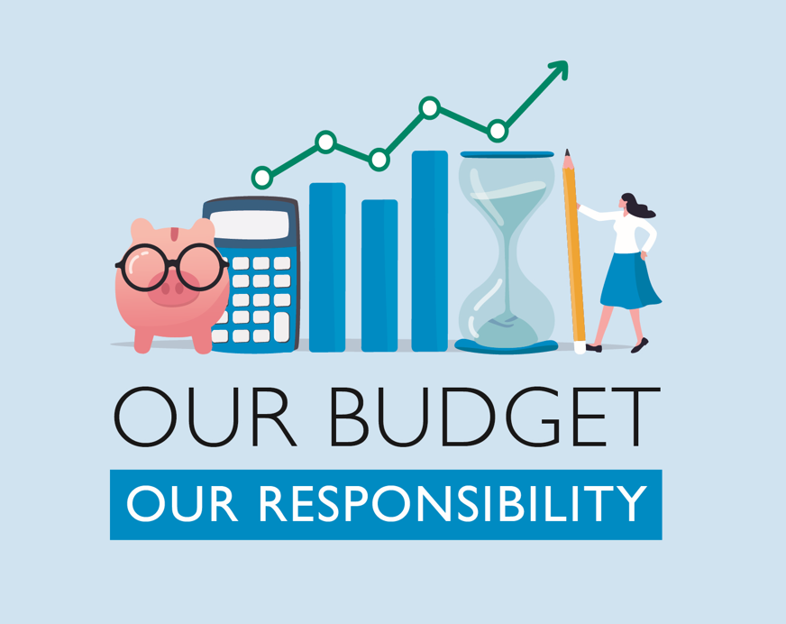 Our budget our responsibility logo