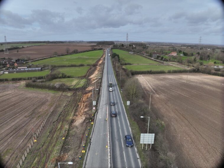 A164 & Jocks Lodge Improvement Scheme - Progress February 2024-4