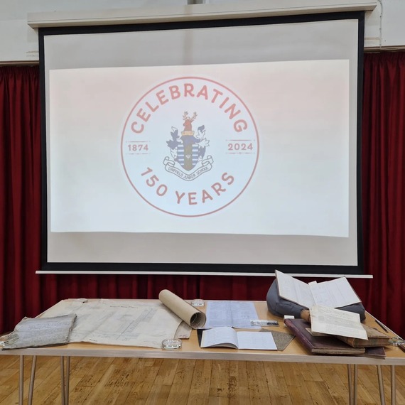 Archive Display for Driffield Junior School