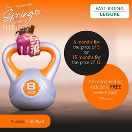 Spring into fitness offer