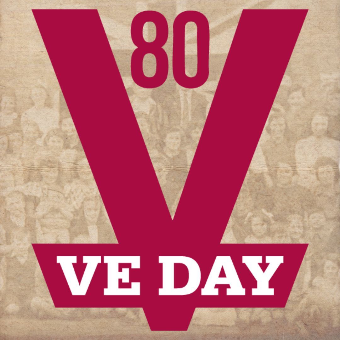 VE Day 80 logo