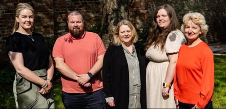 A photo of the ERSCP team