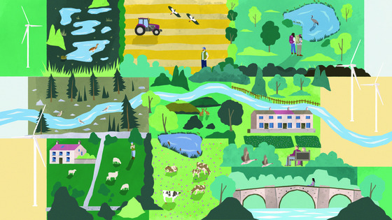 HEY LNRS Patchwork Scene - Little Motel