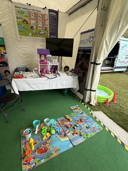 A photo of the ERSCP stand at Driffield Show, 2025