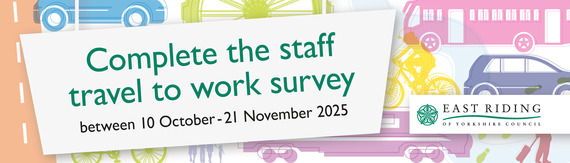 travel to work survey banner
