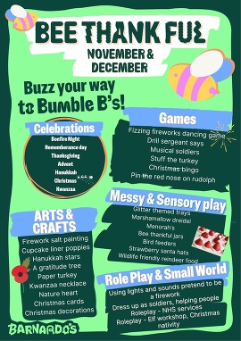 November / December planning