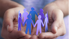 paper people in hands