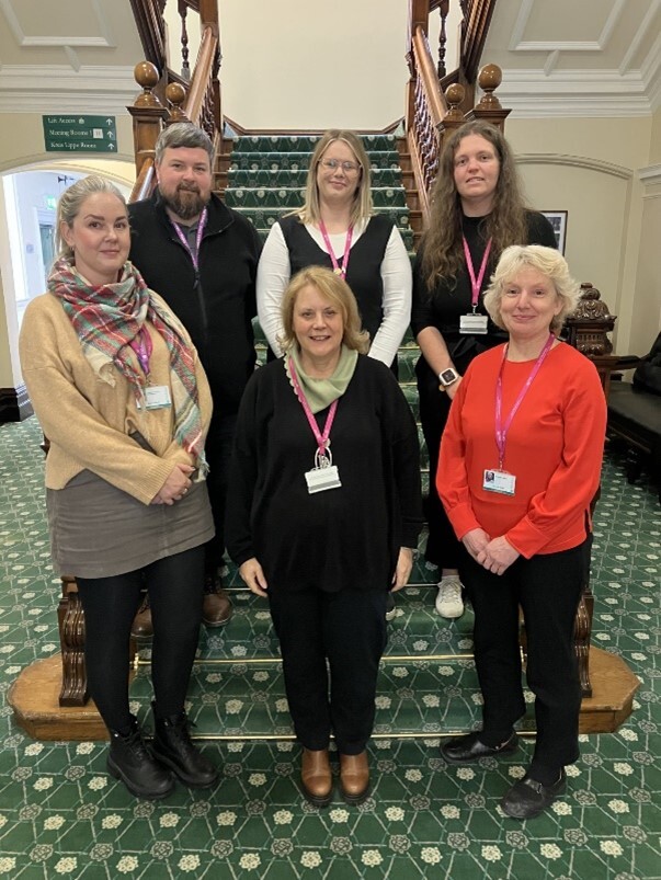 A photo of the ERSCP team smiling