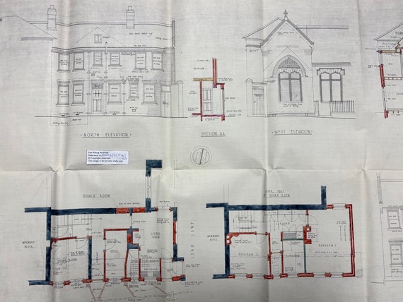 bridlington poor law institute historical building plan