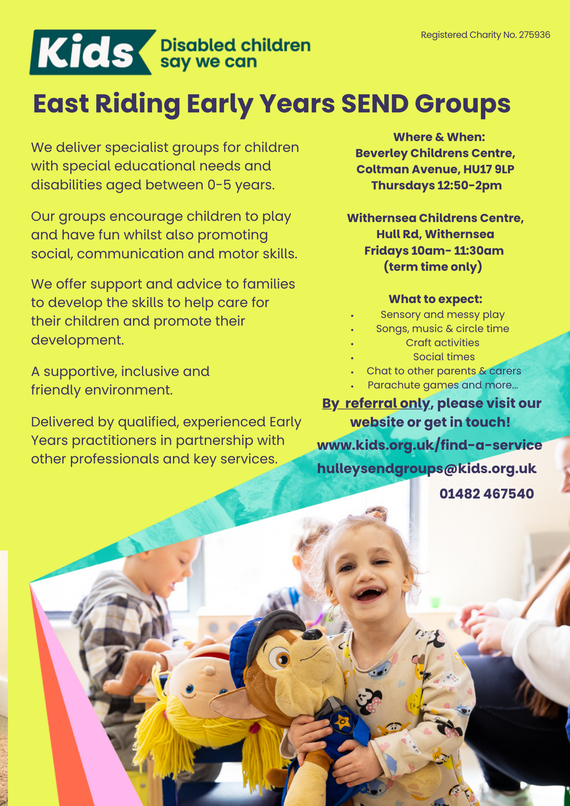 Kids Early Years SEND Groups