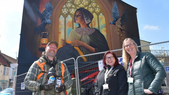 Brid mural