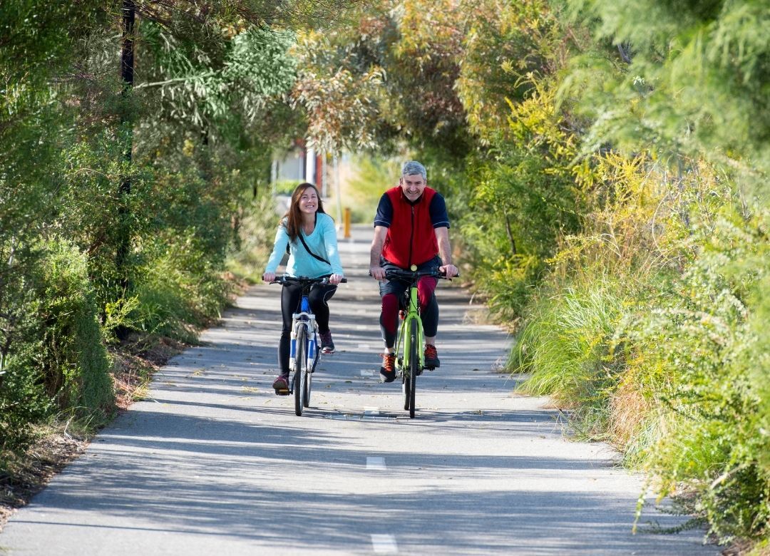 Bike riders