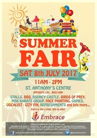 Embrace Summer Fair poster