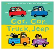 Car car truck jeep book cover