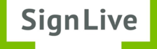 logo that reads 'Sign Live'