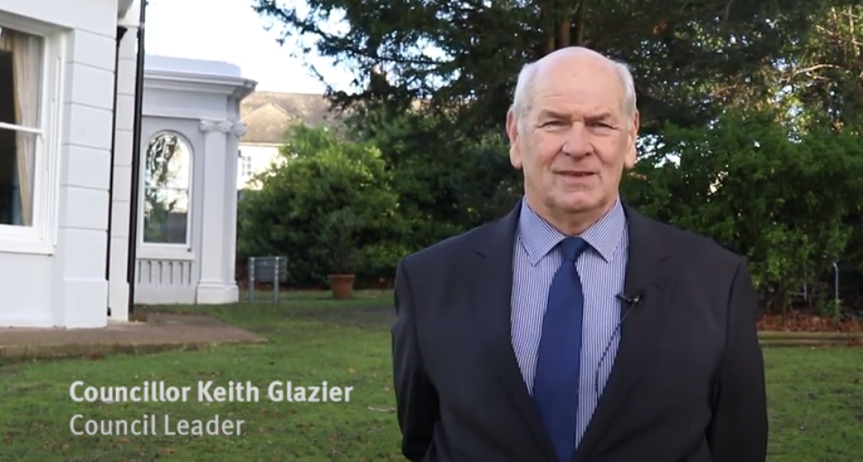 Keith Glazier's Christmas video message