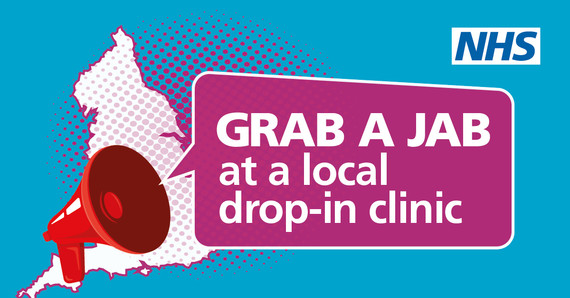 Advert for 'Grab a Jab'