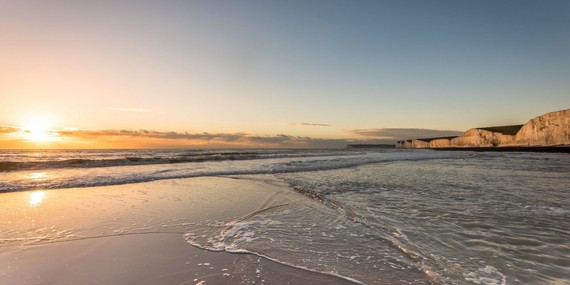 A picture of Birling Gap beach, taken by Nick Rowland