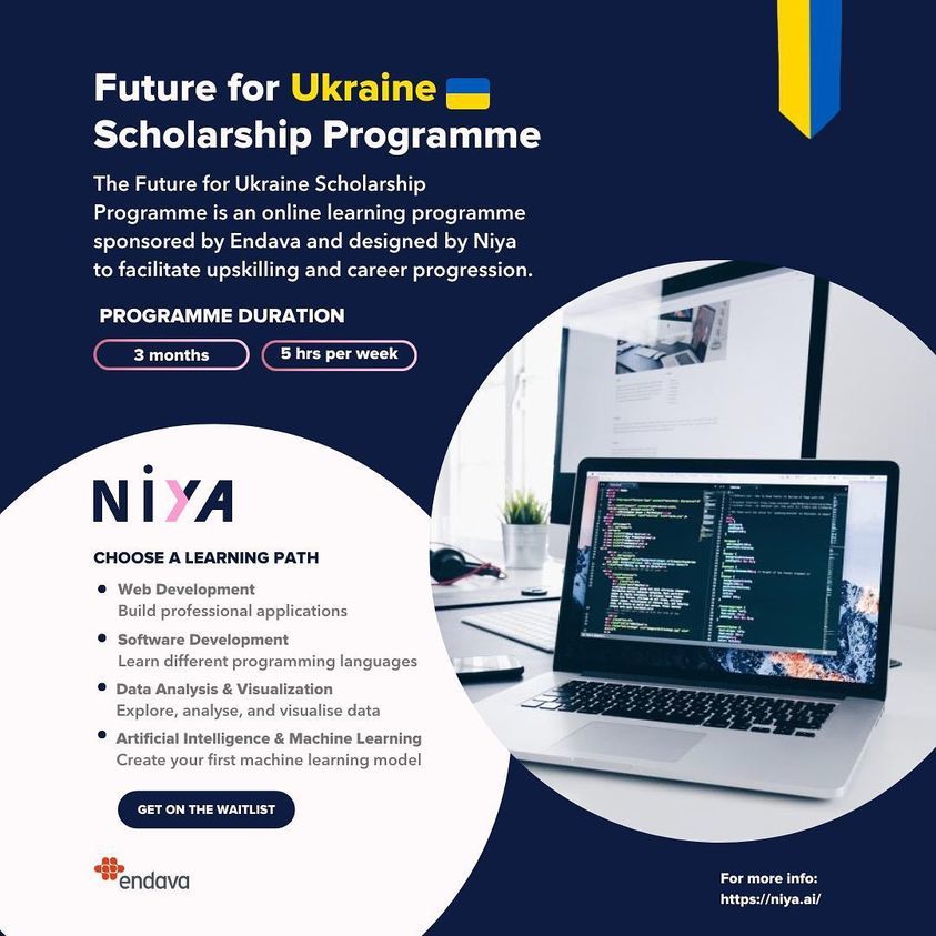 tech scholarship programme for ukrainains