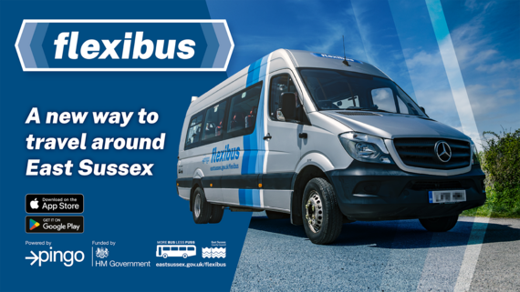 FlexiBus - a new way to travel in East Sussex