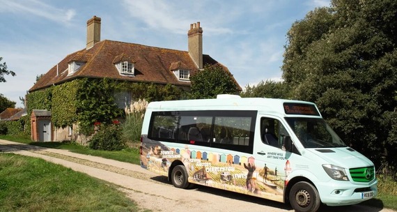 Shuttle art bus East Sussex
