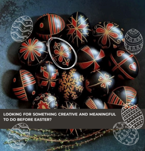 Ukraine Pysanka - Easter Egg painting 