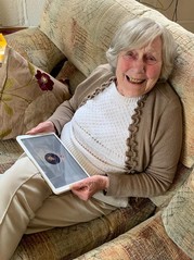 Elizabeth, 91, from Epping lives in a smart home