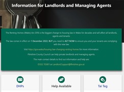 landlord support page