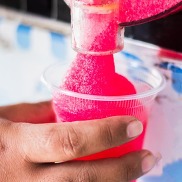 glycerol slush-ice drink