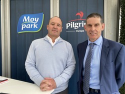 Ed McD and Justin Coleman Agri Director, Moy Park