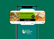 food hygiene rating online display