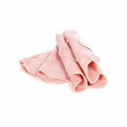 Sliced ham meat