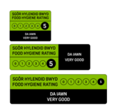 Sgoriau safonau bwyd