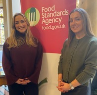 Freya Sharpe, Senior Dietary Health Policy Adviser and Katie McFarland, Nutrition Policy Adviser, FSA
