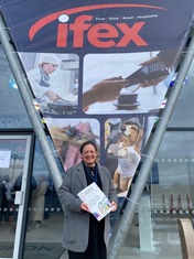 Michelle Young presented at IFEX Kitchen Live on Nutritional Standards in Health and Social Care Settings