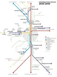 Greater Cambridge network 2050