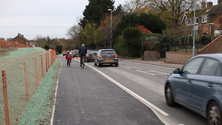 Ditton Lane cycling work completed 2020