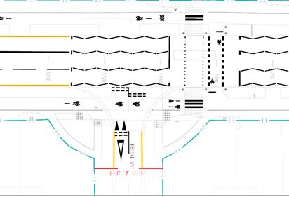 Image showing the design drawing of how Kendal Way will look when completed