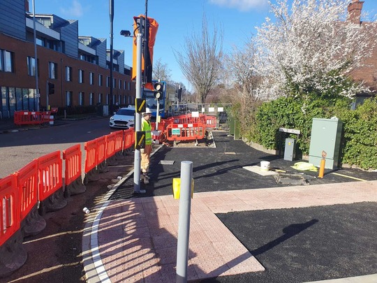 Gilbert Road junction