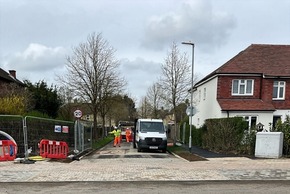 Recently opened Ramsden Square junction