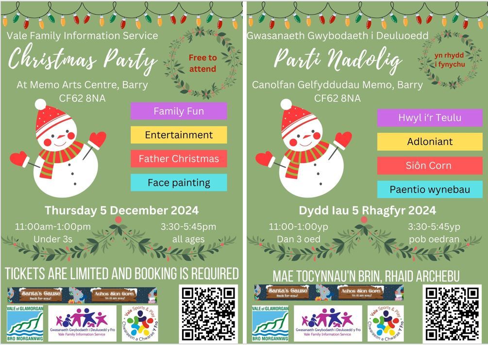 Chrstmas party poster