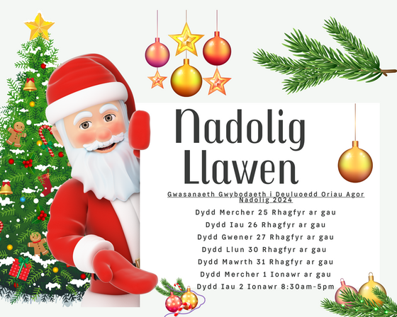 Opening hours poster