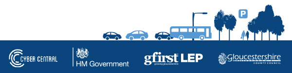 West Cheltenham Transport Improvement Scheme footer with logos