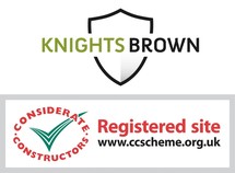 Knight Brown considerate contractor logo
