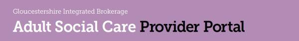 ASC Provider Portal banner