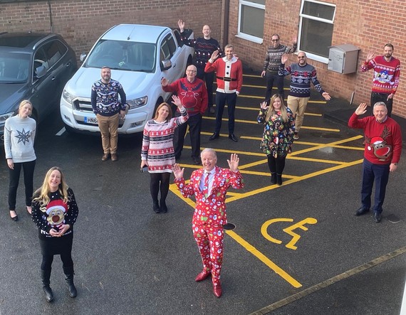Knights Brown Christmas Jumper Day 2020