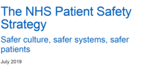 patient safety strategy
