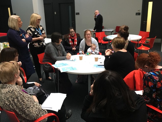 Discussions at the postnatal event 