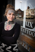 Laura Murton, owner and tattooist at Lux Tattoo