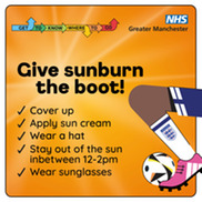 Give sunburn the boot